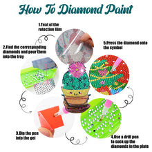 Load image into Gallery viewer, DIY Crystal Drink Coasters Ornament Cup Coasters for Adults Kids (AA1523)

