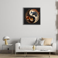 Load image into Gallery viewer, Diamond Painting - Full Round - Tai Chi Yin Yang Figure - Fox (30*30CM)
