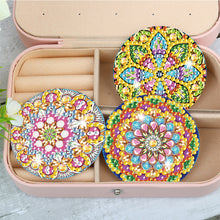 Load image into Gallery viewer, 3pcs Diamond Painting Makeup Mirror Portable DIY Datura for Girl (XJ001)
