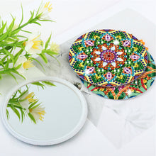 Load image into Gallery viewer, 3pcs Diamond Painting Makeup Mirror Portable DIY Datura for Girl (XJ005)
