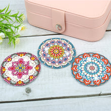 Load image into Gallery viewer, 3pcs Diamond Painting Makeup Mirror Portable DIY Datura for Girl (XJ006)
