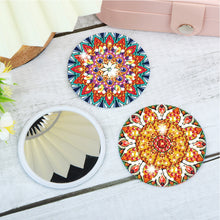 Load image into Gallery viewer, 3pcs Diamond Painting Makeup Mirror Portable DIY Datura for Girl (XJ007)
