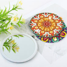 Load image into Gallery viewer, 3pcs Diamond Painting Makeup Mirror Portable DIY Datura for Girl (XJ007)
