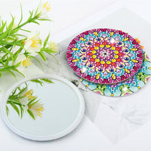 Load image into Gallery viewer, 3pcs Diamond Painting Makeup Mirror Portable DIY Datura for Girl (XJ010)
