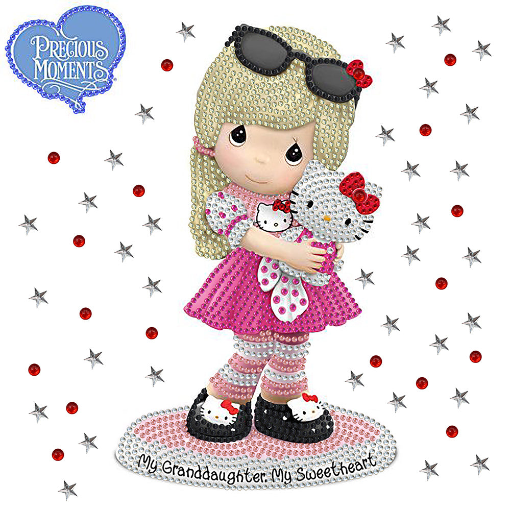 Diamond Painting - Partial Special Shaped - precious memory doll (30*30CM)