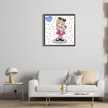 Load image into Gallery viewer, Diamond Painting - Partial Special Shaped - precious memory doll (30*30CM)

