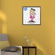 Load image into Gallery viewer, Diamond Painting - Partial Special Shaped - precious memory doll (30*30CM)
