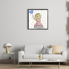 Load image into Gallery viewer, Diamond Painting - Partial Special Shaped - precious memory doll (30*30CM)
