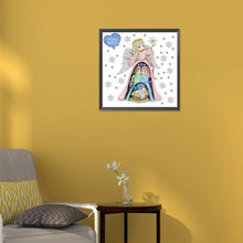 Load image into Gallery viewer, Diamond Painting - Partial Special Shaped - precious memory doll (30*30CM)
