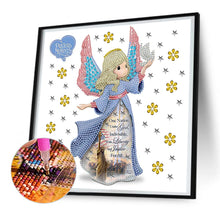 Load image into Gallery viewer, Diamond Painting - Partial Special Shaped - precious memory doll (30*30CM)
