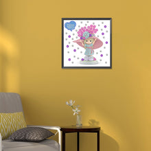Load image into Gallery viewer, Diamond Painting - Partial Special Shaped - precious memory doll (30*30CM)
