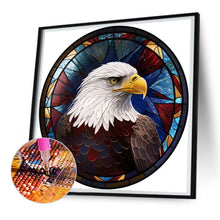 Load image into Gallery viewer, Diamond Painting - Full Round - round glass art eagle (30*30CM)
