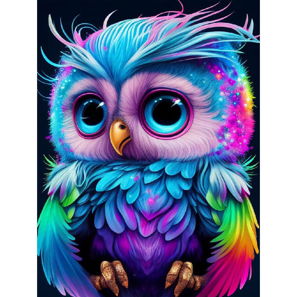 Diamond Painting - Full Round - owl (30*40CM)