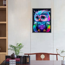 Load image into Gallery viewer, Diamond Painting - Full Round - owl (30*40CM)
