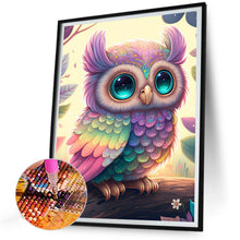 Load image into Gallery viewer, Diamond Painting - Full Round - owl (30*40CM)
