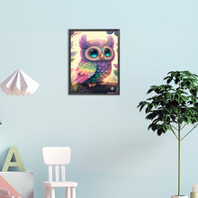 Load image into Gallery viewer, Diamond Painting - Full Round - owl (30*40CM)

