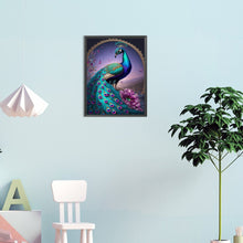 Load image into Gallery viewer, Diamond Painting - Full Round - Peacock (30*40CM)
