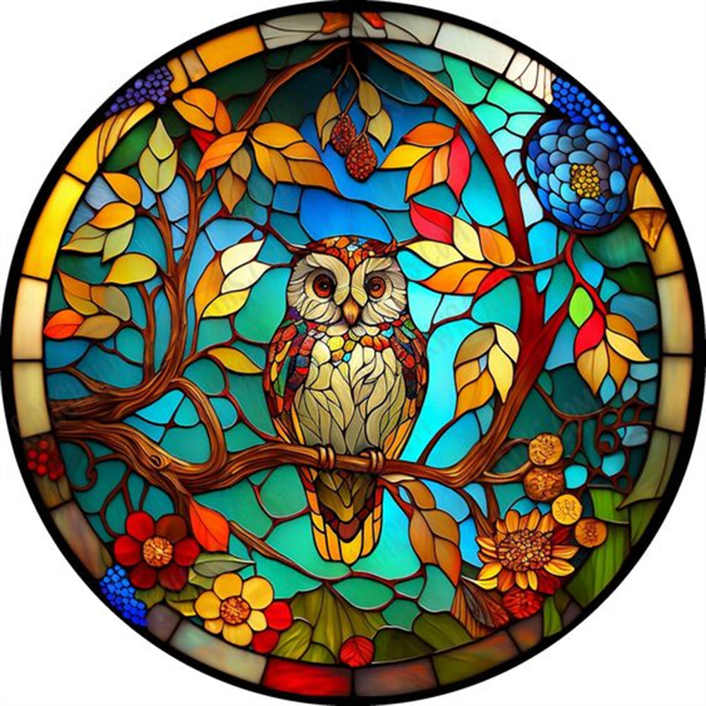 Diamond Painting - Full Round - medal glass art (30*30CM)