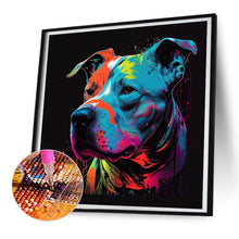 Load image into Gallery viewer, Diamond Painting - Full Round - color dog (30*30CM)
