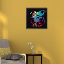 Load image into Gallery viewer, Diamond Painting - Full Round - color dog (30*30CM)
