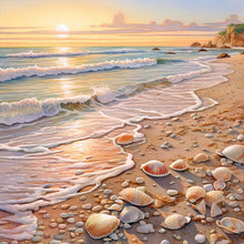 Load image into Gallery viewer, Diamond Painting - Full Round - dream beach (30*30CM)
