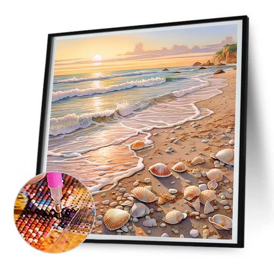 Diamond Painting - Full Round - dream beach (30*30CM)