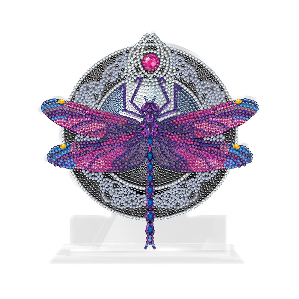 DIY Dragonfly 5D Diamonds Painting Ornaments Diamond Mosaic Ornaments (PT05)