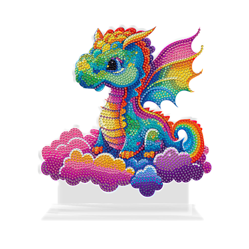 DIY Diamonds Painting Ornaments Dinosaur Crystal Diamond Ornament (PT02)