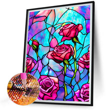 Load image into Gallery viewer, Diamond Painting - Full Round - sparse roses (30*40CM)
