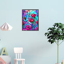 Load image into Gallery viewer, Diamond Painting - Full Round - sparse roses (30*40CM)
