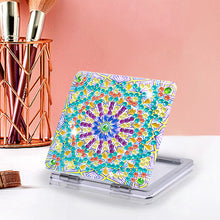 Load image into Gallery viewer, DIY Diamond Art Mosaic Makeup Mirror Paint by Number Kits Mandala (099)
