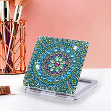 Load image into Gallery viewer, DIY Diamond Art Mosaic Makeup Mirror Paint by Number Kits Mandala (107)
