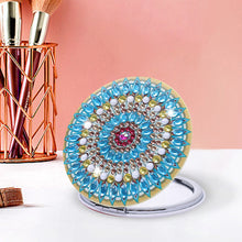 Load image into Gallery viewer, DIY Diamond Art Mosaic Makeup Mirror Paint by Number Kits Mandala (108)
