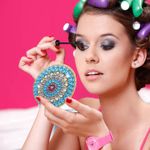 Load image into Gallery viewer, DIY Diamond Art Mosaic Makeup Mirror Paint by Number Kits Mandala (108)

