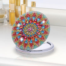Load image into Gallery viewer, DIY Diamond Art Mosaic Makeup Mirror Paint by Number Kits Mandala (109)

