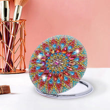 Load image into Gallery viewer, DIY Diamond Art Mosaic Makeup Mirror Paint by Number Kits Mandala (109)

