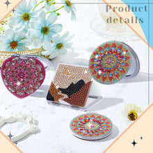 Load image into Gallery viewer, DIY Diamond Art Mosaic Makeup Mirror Paint by Number Kits Mandala (109)

