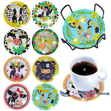 Load image into Gallery viewer, DIY Diamond Painting Coasters Kit Crystal Drink Coasters Ornament (AA1534)

