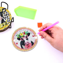 Load image into Gallery viewer, DIY Diamond Painting Coasters Kit Crystal Drink Coasters Ornament (AA1534)
