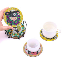 Load image into Gallery viewer, DIY Diamond Painting Coasters Kit Crystal Drink Coasters Ornament (AA1534)
