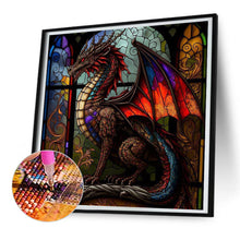 Load image into Gallery viewer, Diamond Painting - Full Round - Colored Dragon Glass Art (30*30CM)
