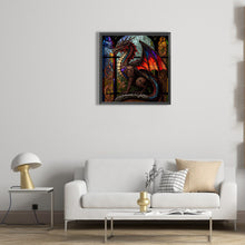 Load image into Gallery viewer, Diamond Painting - Full Round - Colored Dragon Glass Art (30*30CM)
