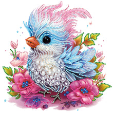 Load image into Gallery viewer, Diamond Painting - Partial Special Shaped - fluffy bird (30*30CM)
