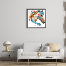 Load image into Gallery viewer, Diamond Painting - Partial Special Shaped - horse (30*30CM)
