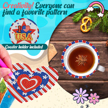 Load image into Gallery viewer, DIY Crystal Drink Coasters Ornament Cup Coasters for Adults Kids (yt17)
