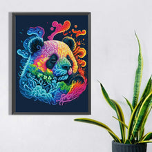 Load image into Gallery viewer, Diamond Painting - Partial Special Shaped - colorful panda (30*40CM)

