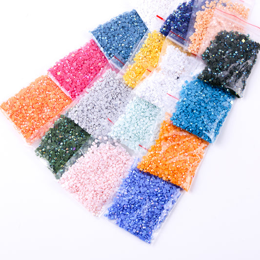 35 Colors Diamond Art Kit AB Drill Beads Square/Round Diamond (Square Drill 2)