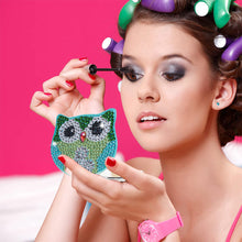 Load image into Gallery viewer, DIY Crystal Diamond Mirror Portable Paint by Number Kits for Girl (088)
