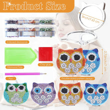 Load image into Gallery viewer, DIY Crystal Diamond Mirror Portable Paint by Number Kits for Girl (088)
