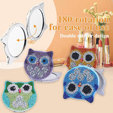 Load image into Gallery viewer, DIY Crystal Diamond Mirror Portable Paint by Number Kits for Girl (090)
